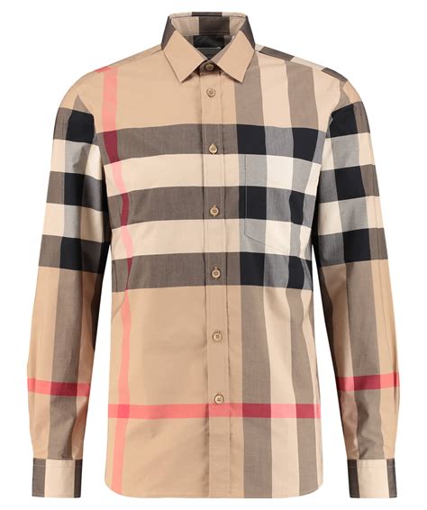 burberry hemd herren sale|herrenhemden langarm.